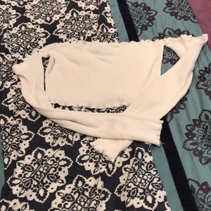 Fashion nova off the shoulder crop top never worn